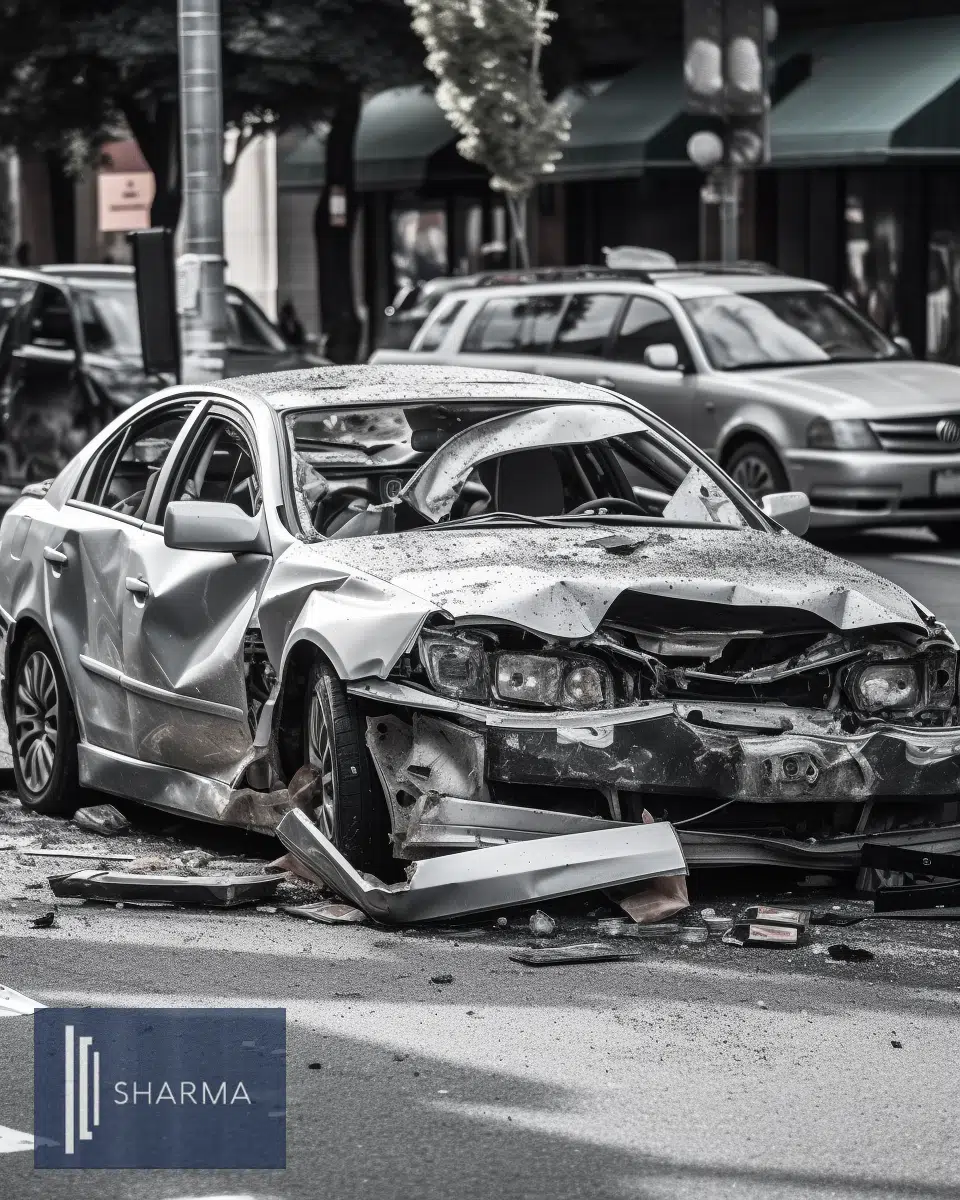 Car accident lawyer at The Sharma Law Firm